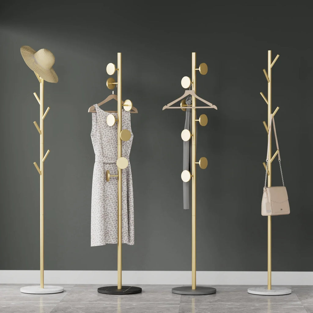 Porte-Manteau sur Pied Métal Design Moderne – Entrée Enfin Rangée
