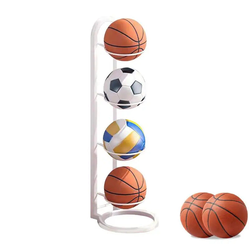 Porte-Ballons Sur Pied Métal – Rangement Basket Foot Volley Chambre
