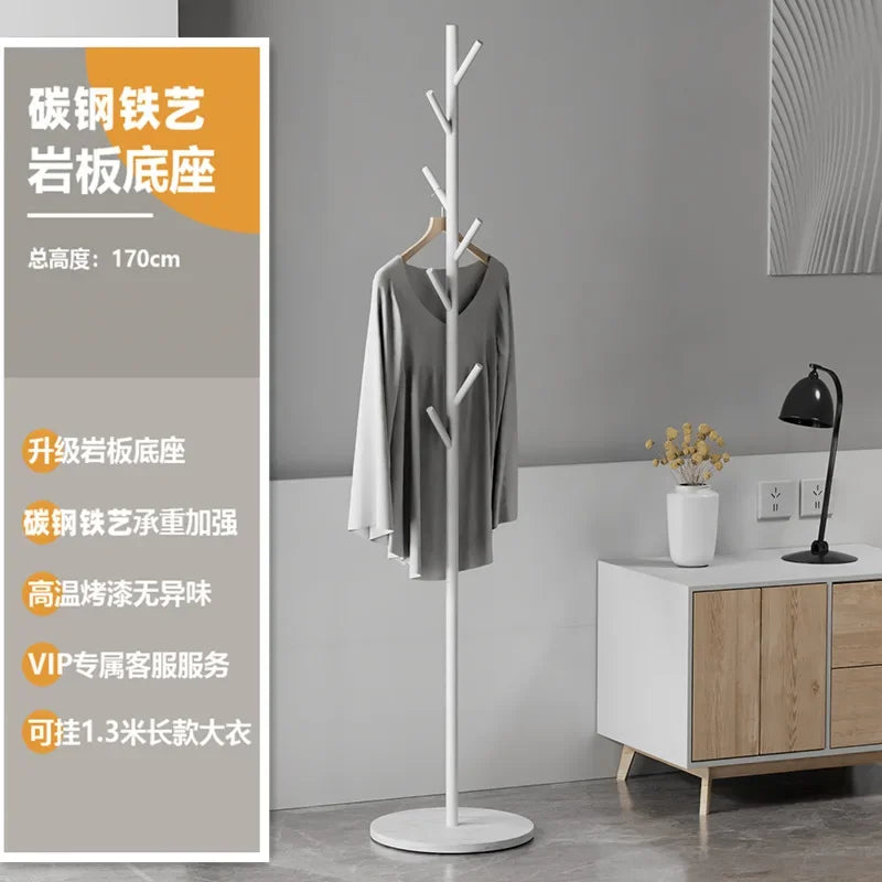 Porte-Manteau sur Pied Métal Design Moderne – Entrée Enfin Rangée