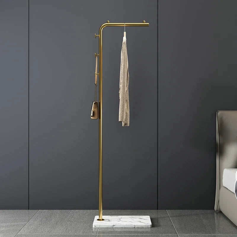 Porte-Manteau sur Pied Métal Perroquet – marbre stable pour entrée