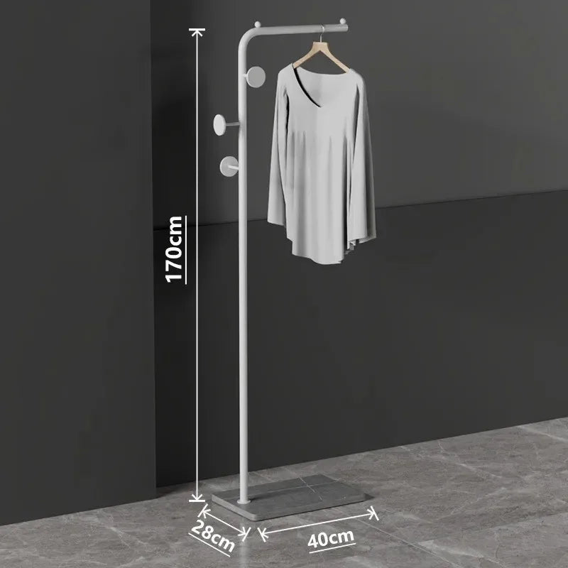 Porte-Manteau sur Pied Métal Perroquet – marbre stable pour entrée
