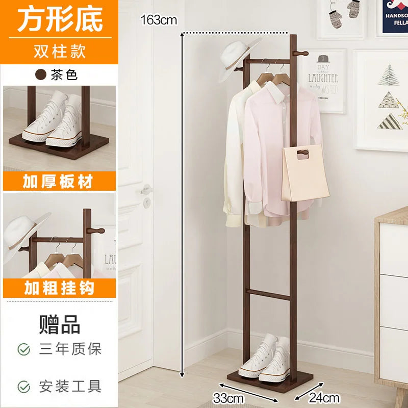 Porte-Manteau sur Pied Métal Moderne – entrée rangée sans percer