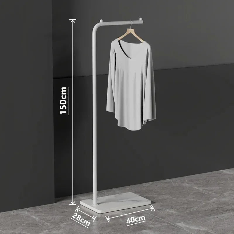 Porte-Manteau sur Pied Métal Perroquet – marbre stable pour entrée