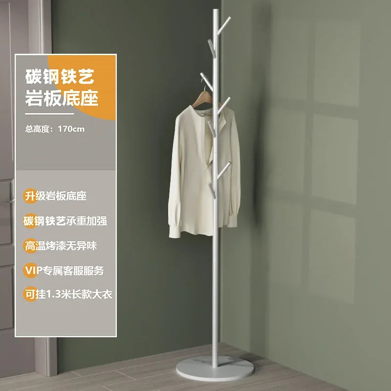 Porte-Manteau sur Pied Métal Design Moderne – Entrée Enfin Rangée