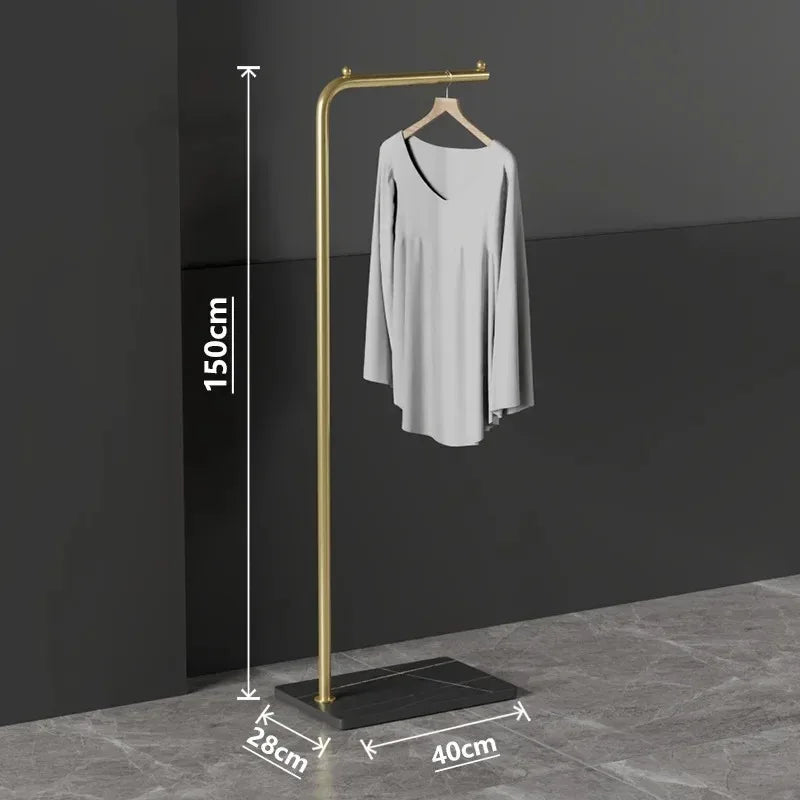 Porte-Manteau sur Pied Métal Perroquet – marbre stable pour entrée