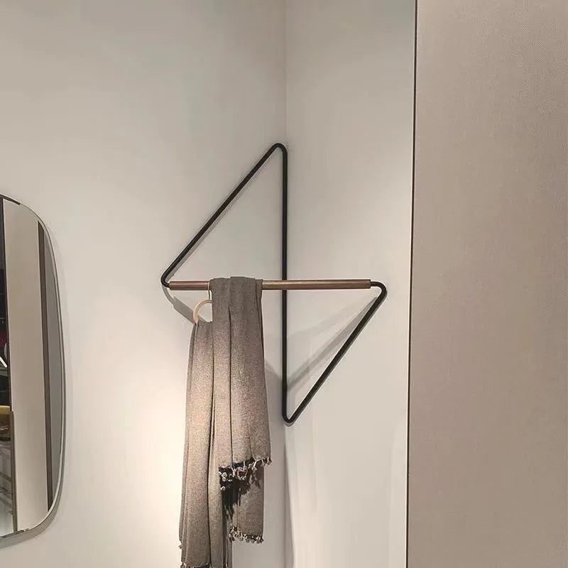 Porte-Manteau Mural Métal Moderne Minimaliste – Design Épuré 3 Tailles