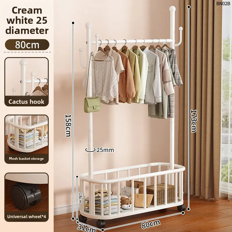 Porte-Manteau Sur Pied Métal Design – rangement et entrée organisée