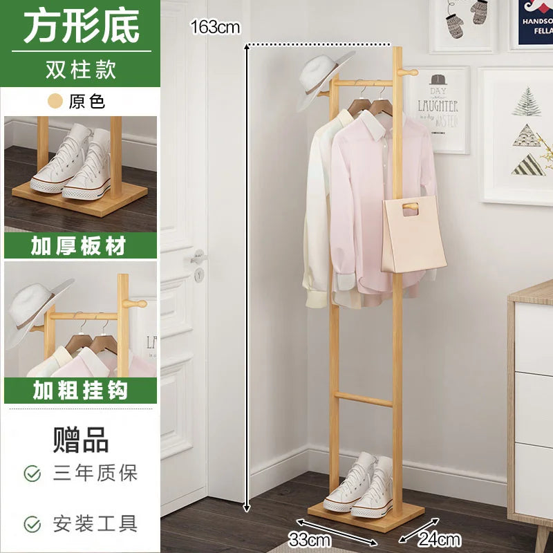 Porte-Manteau sur Pied Métal Moderne – entrée rangée sans percer