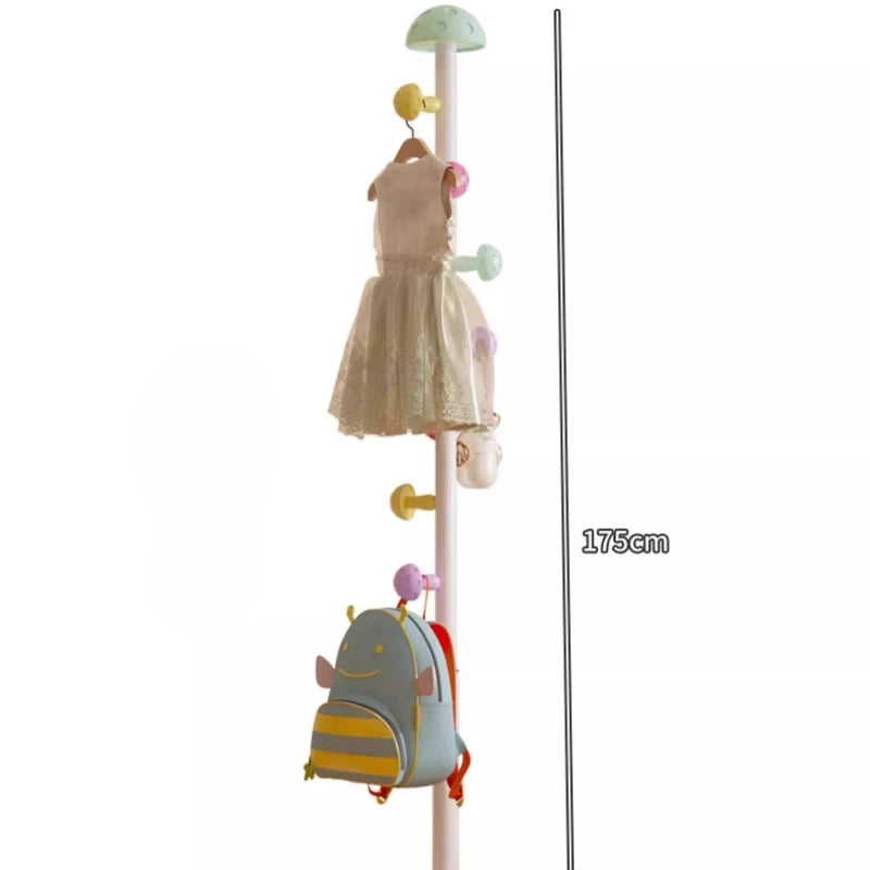 Porte-Manteau Enfant sur Pied en Bois – Chambre Rangée Sans Effort