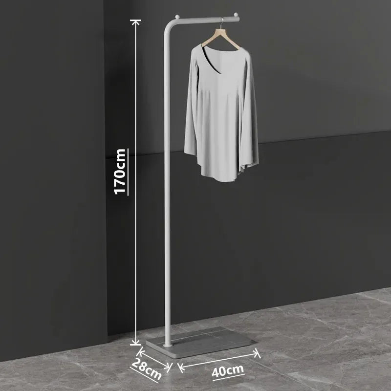 Porte-Manteau sur Pied Métal Perroquet – marbre stable pour entrée