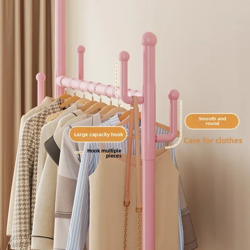 Porte-Manteau sur Pied à Roulettes Design – Chambre et Entrée